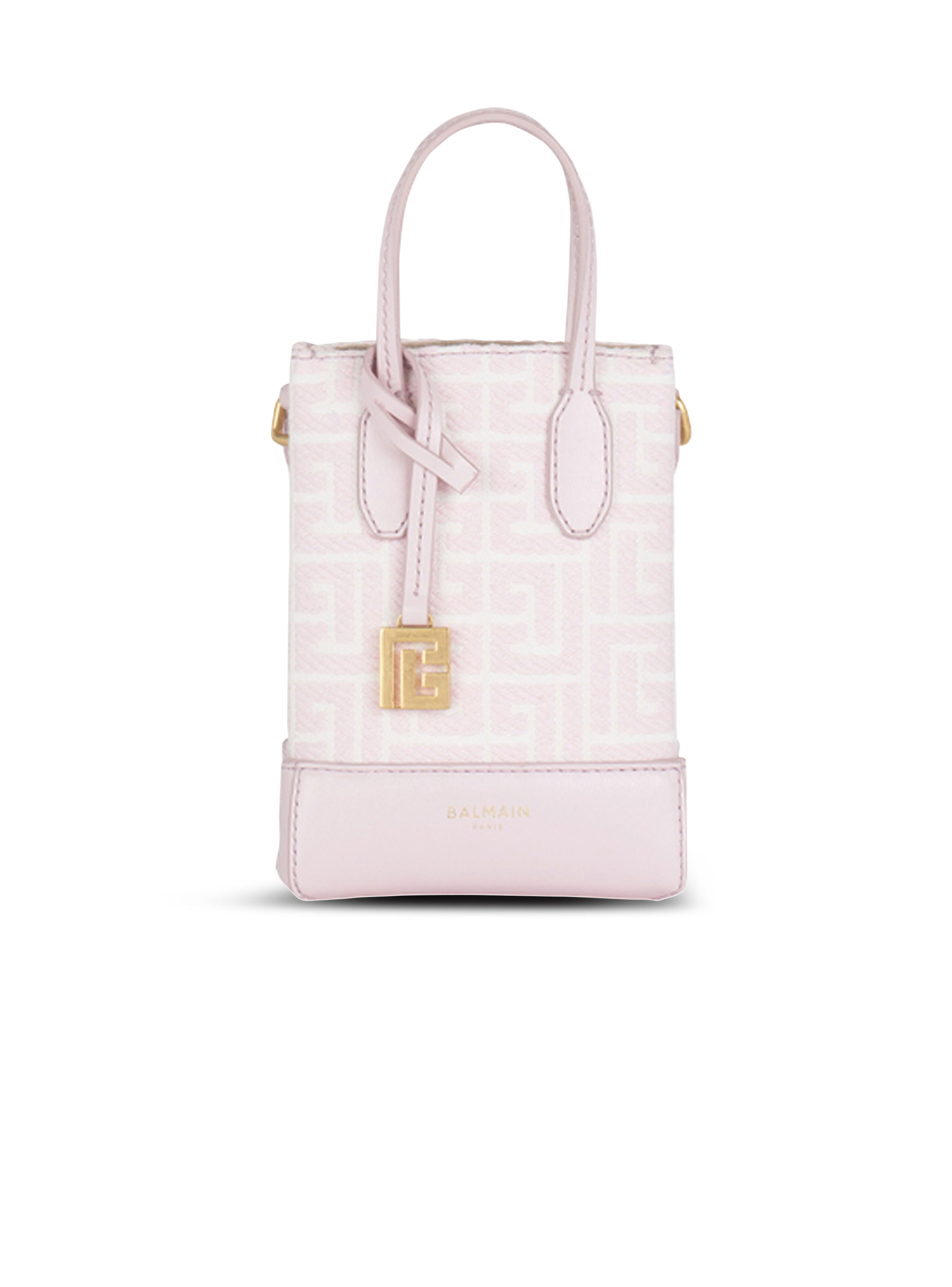 Mini-sized bicolor Folded Shopping bag, pink